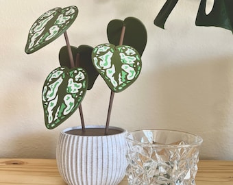 3D Printed Coaster Plant Set - Custom Housewarming Gift