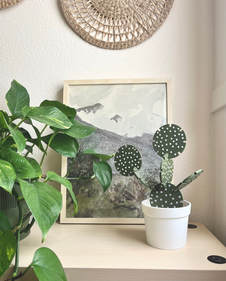 SandyEggo3DPrints Cactus Coaster
