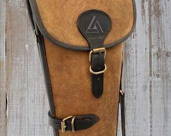 Leather Shotgun Slip Case , leather shotgun case, Gift for hunters, Hunting case, Leather shotgun sleeve, Leather case, rifle case, Handmade