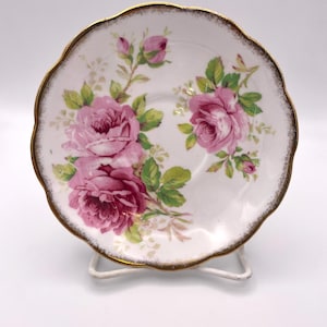 Royal Albert American Beauty Bone China Saucer, Made in England