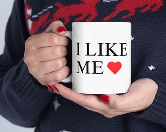 Deadpool & Wolverine Mug, I Like Me Mug, Quote Cup Deadpool Mug, I Like Me Coffee Cup, Movie lovers gift, Mug Movie Quote, Self Love Mug