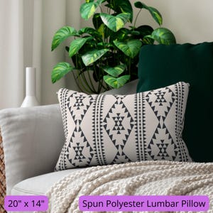 Southwestern lumbar pillow