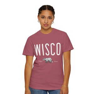 UW Madison gameday clothes, UW Madison shirt, Wisconsin Womens Shirt, Badger tee, Wisconsin Badger Shirt, WI Womens shirt, uw Madison merch
