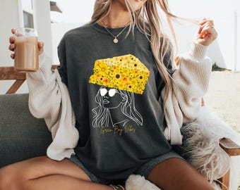 Womens Green Bay Packers Shirt Packers Womens Shirt Packers Merch Mini Cheesehead Packers Gameday Gear