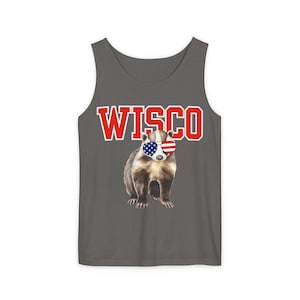 Wisconsin Tank Top, Wisconsin Badgers Tank Top, WI Badgers, Badgers Shirt, Badgers Tank, Wisconsin Badgers Shirt, Wisconsin Badger Shirt