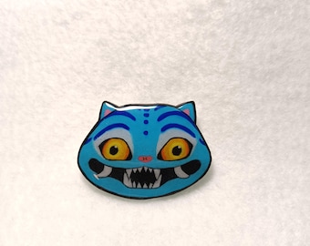 Derpy Tiger Kpop Demon Hunters Pin