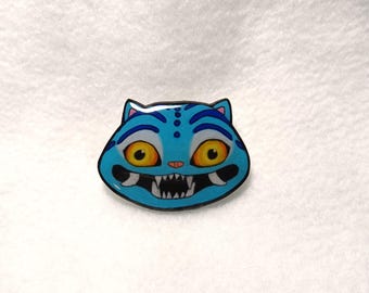 Derpy Tiger Kpop Demon Hunters Pin
