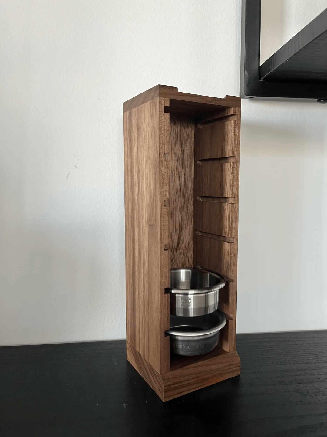 Espresso Rack Made From Walnut Wood - Etsy