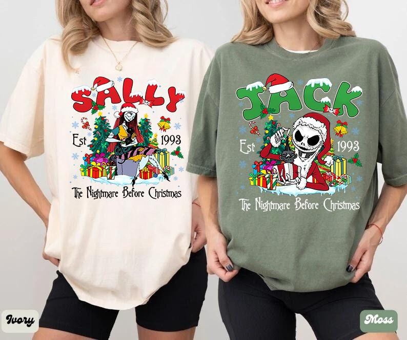 Vintage Retro the Nightmare Before Christmas Shirt, Jack Skellington