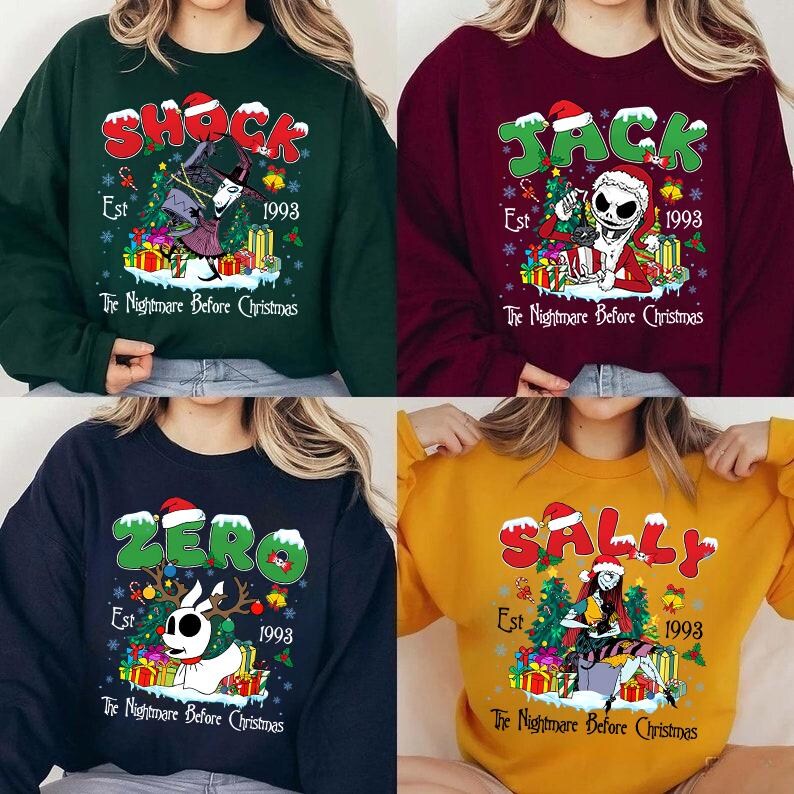 Vintage Retro the Nightmare Before Christmas Shirt, Jack Skellington