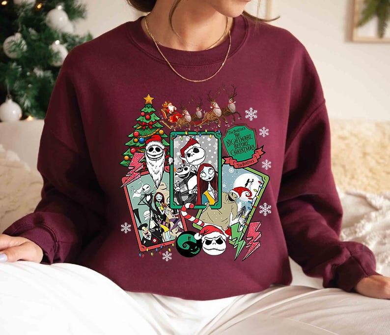 Vintage Disney the Nightmare Before Christmas Shirt Jack Skellington