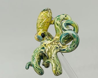 Handcrafted Octopus Swizzle Stick: Tiki Bar Drink Stirrer Bar Tender Gift Man Cave Decor