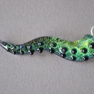Octopus hanger ketting tentakel sieraden cadeaus voor vriendin cadeau hanger voor man strand zwerver idee smaragd kleur