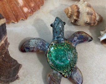 Green Sea Turtle Pendant Beach Jewelry Turtle Necklace Best Friend Gift for Him Turtle Jewelry