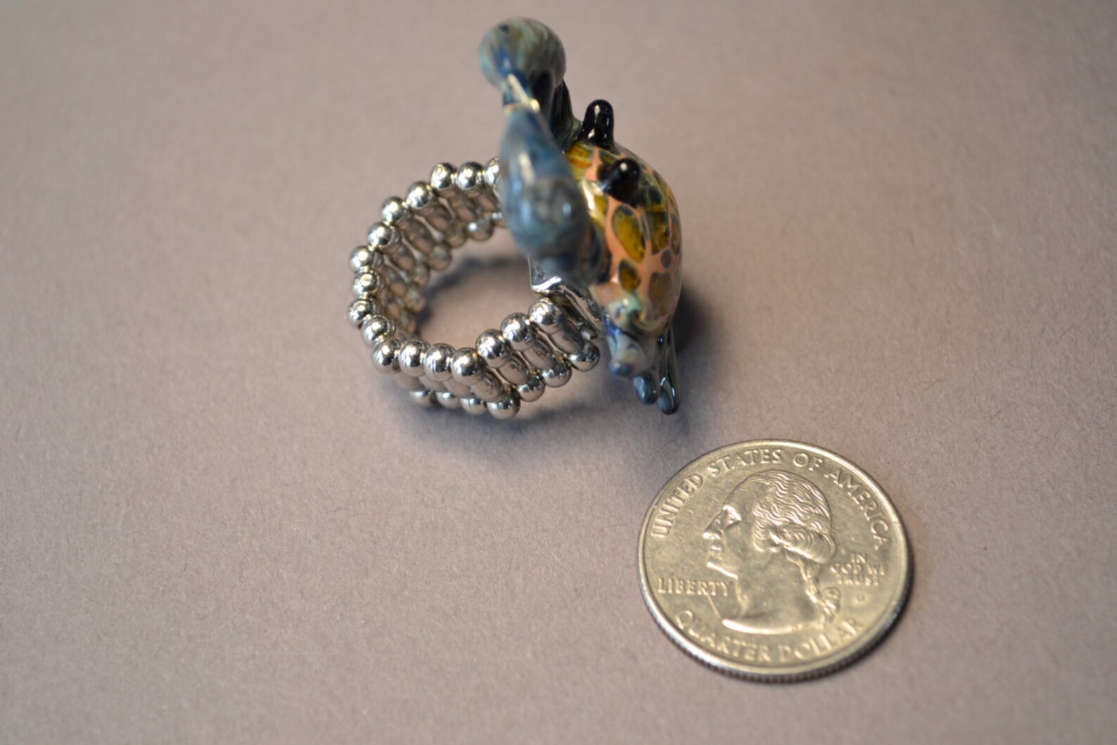 Hermit Crab Ring Handmade Jewelry Crab Pendant Beach Jewelry Etsy