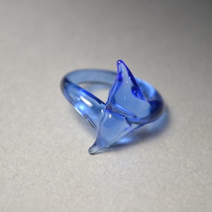 Blue Whale Tail Ring