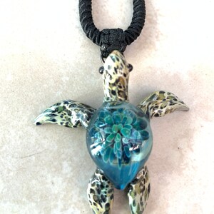 Sea Turtle Pendant Necklace Sea Turtle Jewelry Gift for Him - Etsy