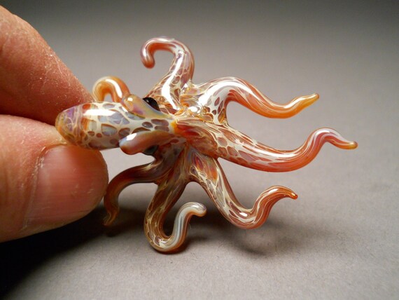 Glass shop octopus necklace