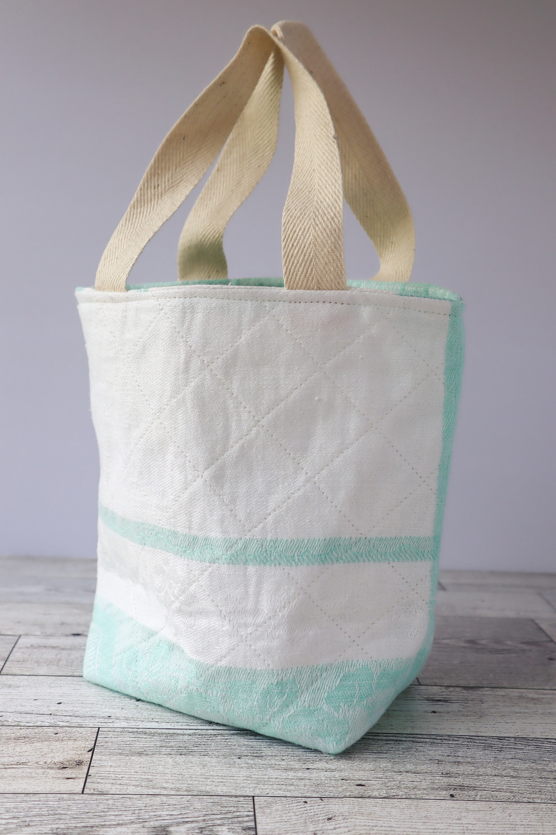 Vintage Quilted Mini Tote Bag, Vintage Quilted Mini Tote Bag for Women and Girls - Etsy