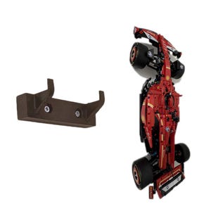 Wall Mount for LEGO Technic Ferrari SF-24 F1 Car (42207) - Display Bracket