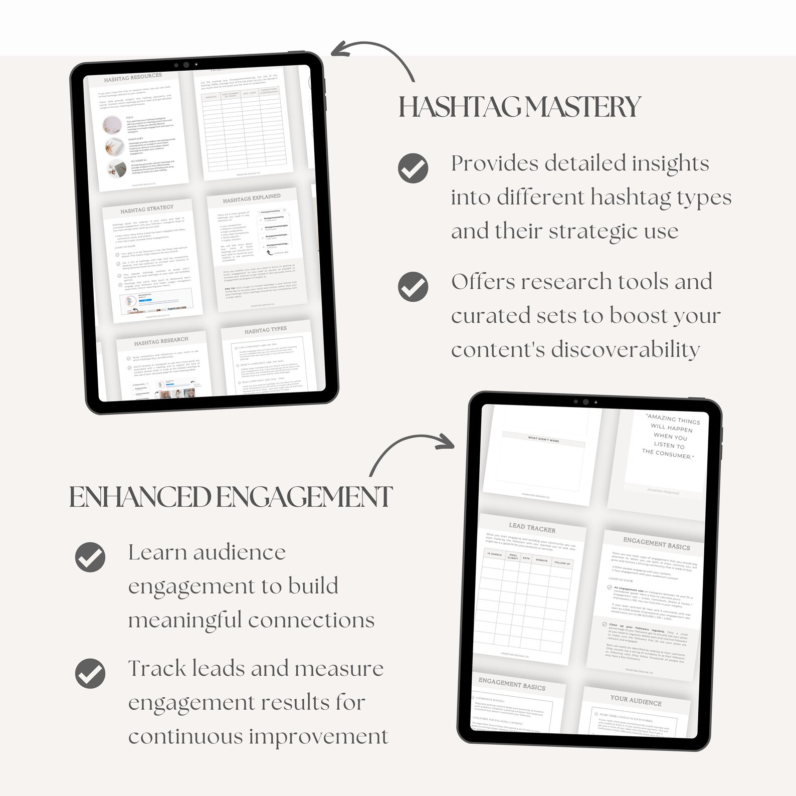 Social Media Planner Instagram Marketing Strategy Content Planner