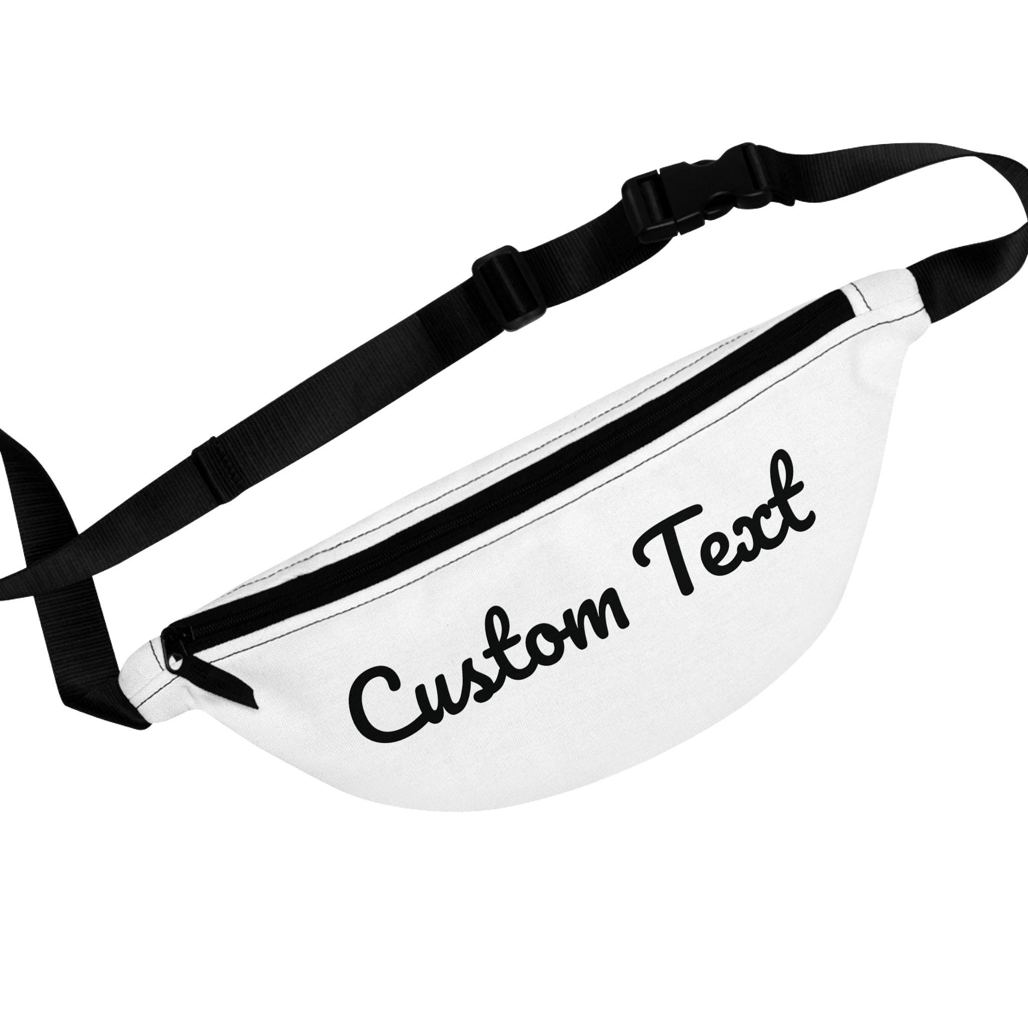 Coffin Crossbody Bag | Customizable Gothic Fanny Pack | Streetwear Over-the-Shoulder Bag | Unique Gift for Him | Gothic Fashion Belt Bag