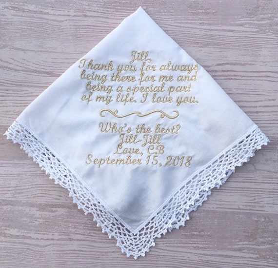 Lace Handkerchief Lace Hankie Custom Handkerchief Etsy