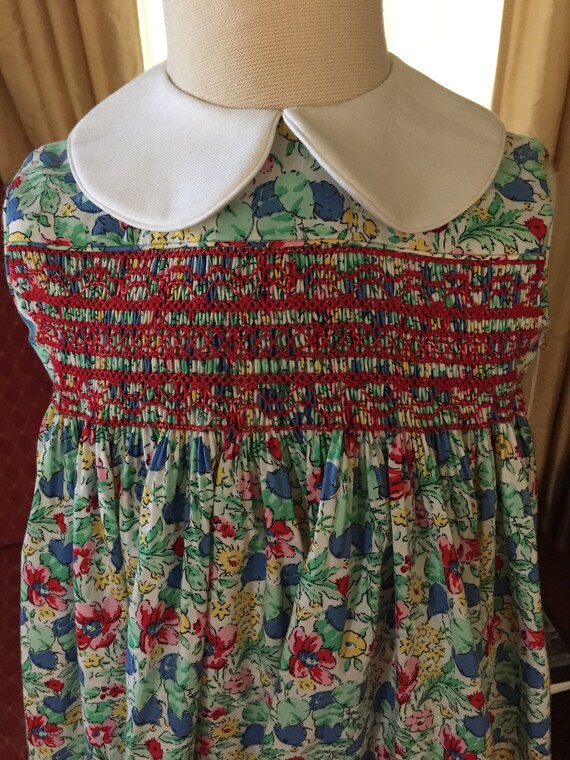 smocked girl dresses sale