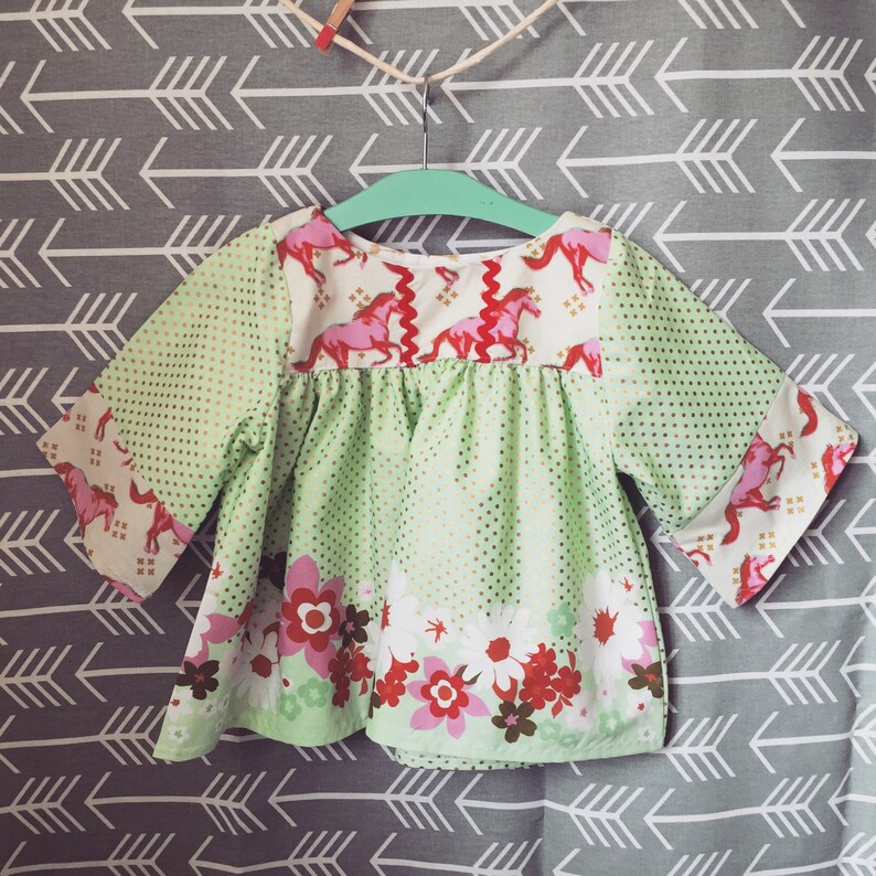 Little Girls Cotton Dress in Designer Fabrics Size 3T
