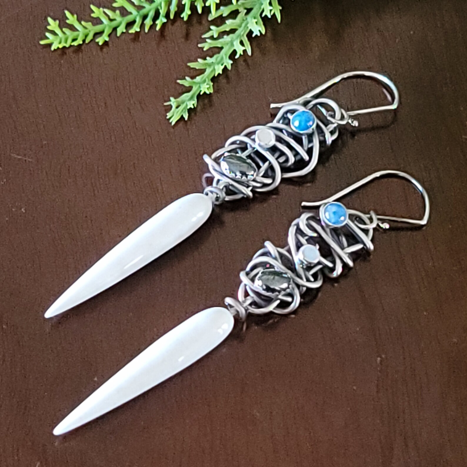Bone Ravena Earrings main image 0