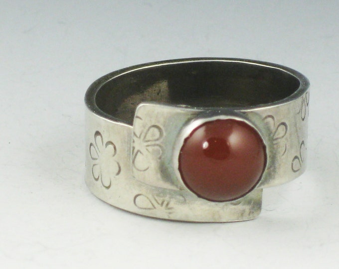Carnelian Ring Etsy