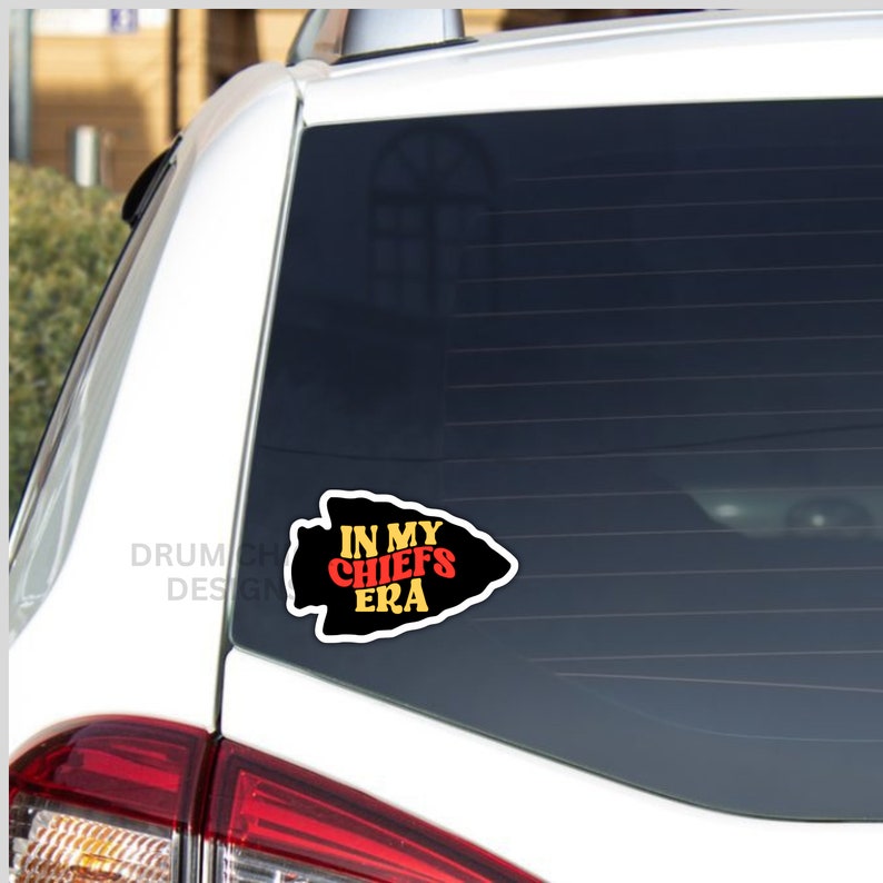 Kansas City Chiefs In My Chiefs Era Sticker Decal Taylor Swift image 3