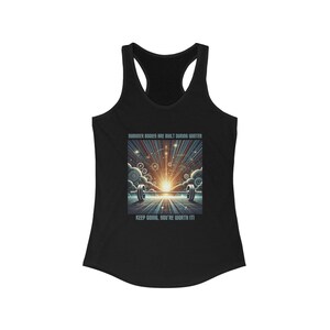 Racerback-tanktop, zomertraining, fitnessmotivatietop, sportschooltanktop, damestanktop, inspirerende sportkleding, fitnesscadeau