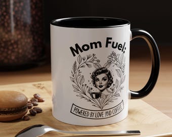 Mom Coffee Mug - Perfect Gift for Moms, Coffee Lovers, Holiday Gift Idea, Personalized Mom Mug