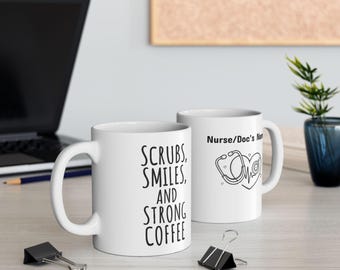 Mug gift for Healthcare Workers, Nurse Mug, Doctor mug, Funny Gift for Nurses, Coffee Cup for Nurses