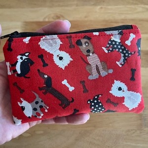 Mini Beutel/Geldbeutel mit Reißverschluss