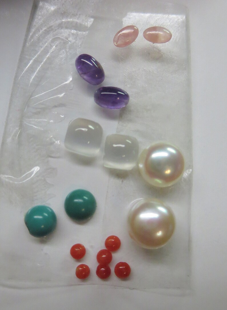 Earring Stone Packet Etsy