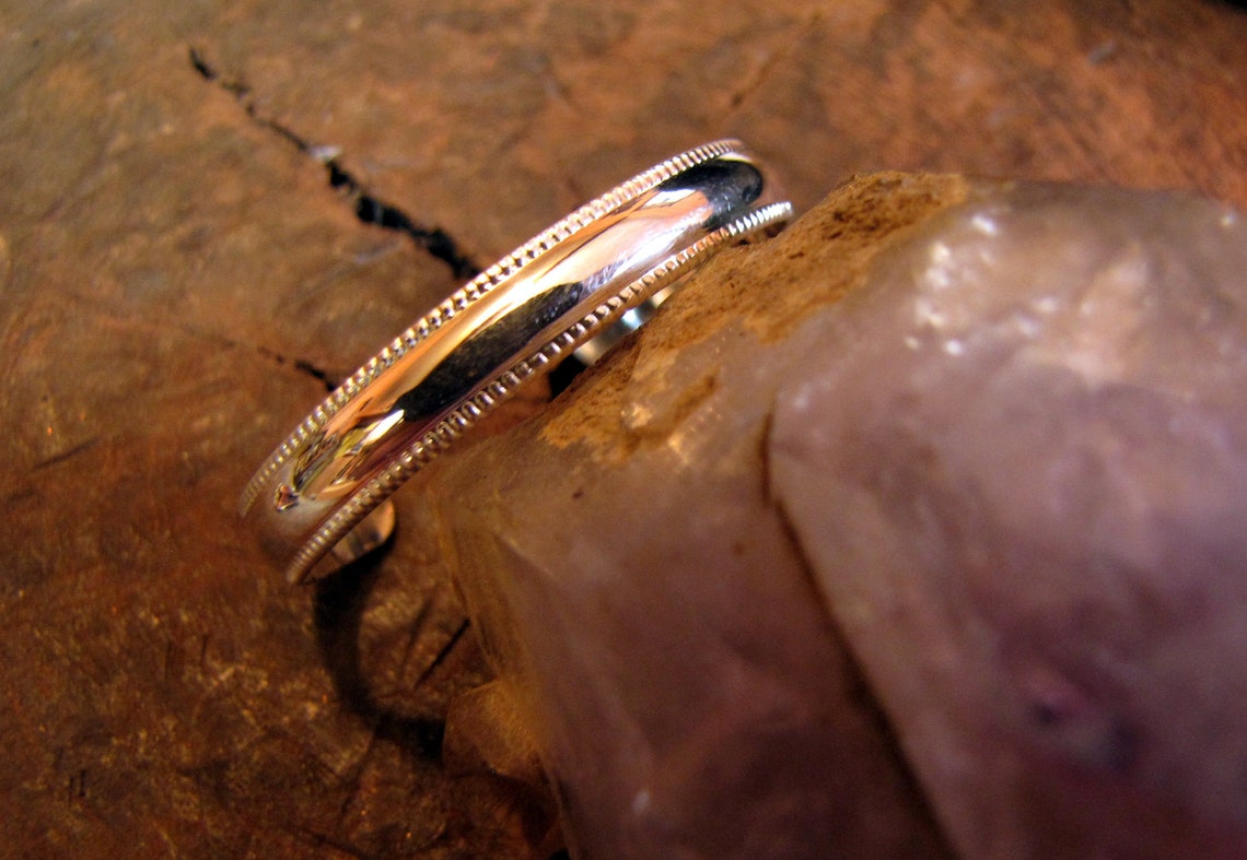 Sterling Silver Baby Bracelet With Milgraine Style Etsy