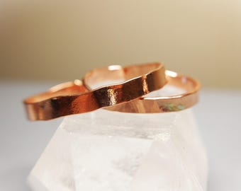 Pulsera de cobre aplanado para bebés recién nacidos o mayores