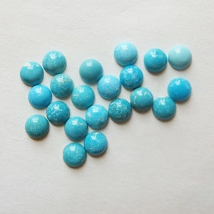 NATUURLIJKE Blue Ridge-cabochon van 5 mm