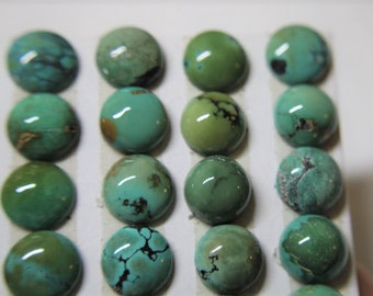 10mm China Mountain Turquoise-small parcels - 4 cabs left