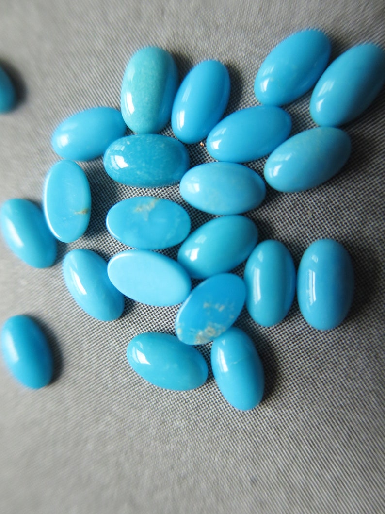 3x5mm Sleeping Beauty Oval Turquoise