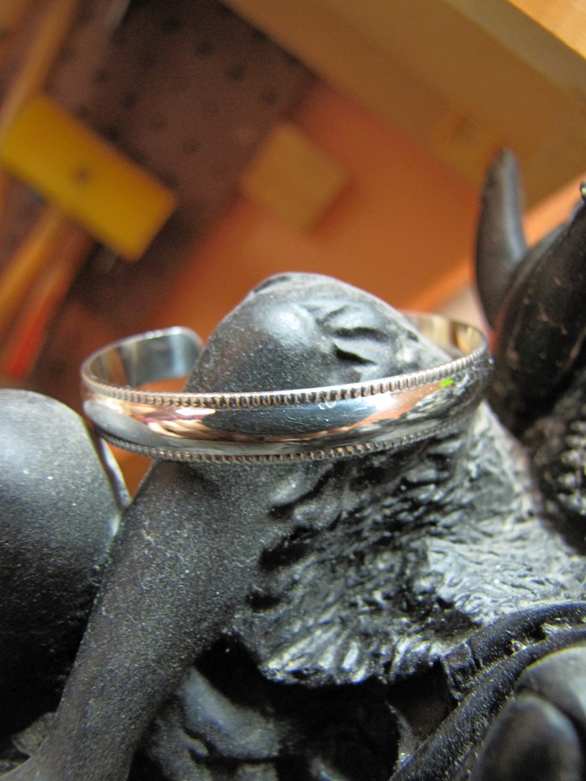 Sterling Silver Baby Bracelet With Milgraine Style Etsy