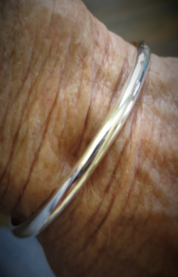 Sterling Silver Simple Cuff