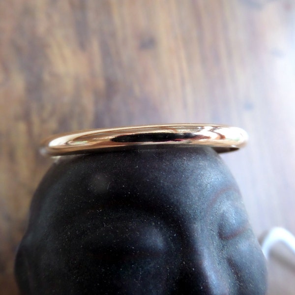 Simple Gold Filled Cuff--Newborn to One Year Old Sizes