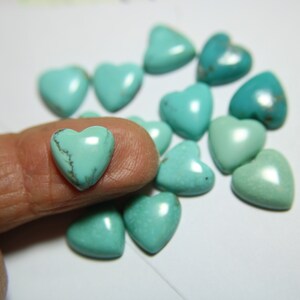 12mm Campitos Turquoise Heart-1 left