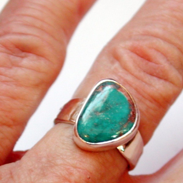 Sterling and AZ Turquoise Ring