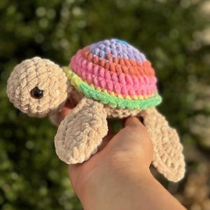 Crochet Turtle Plushie