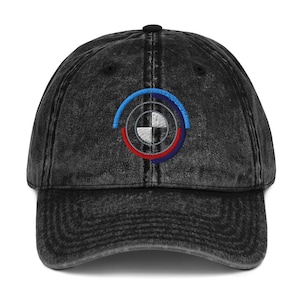 50th Anniversary Motorsport Logo Dad Hat | Vintage Washed Cotton Twill Cap | Embroidered Racing Cap