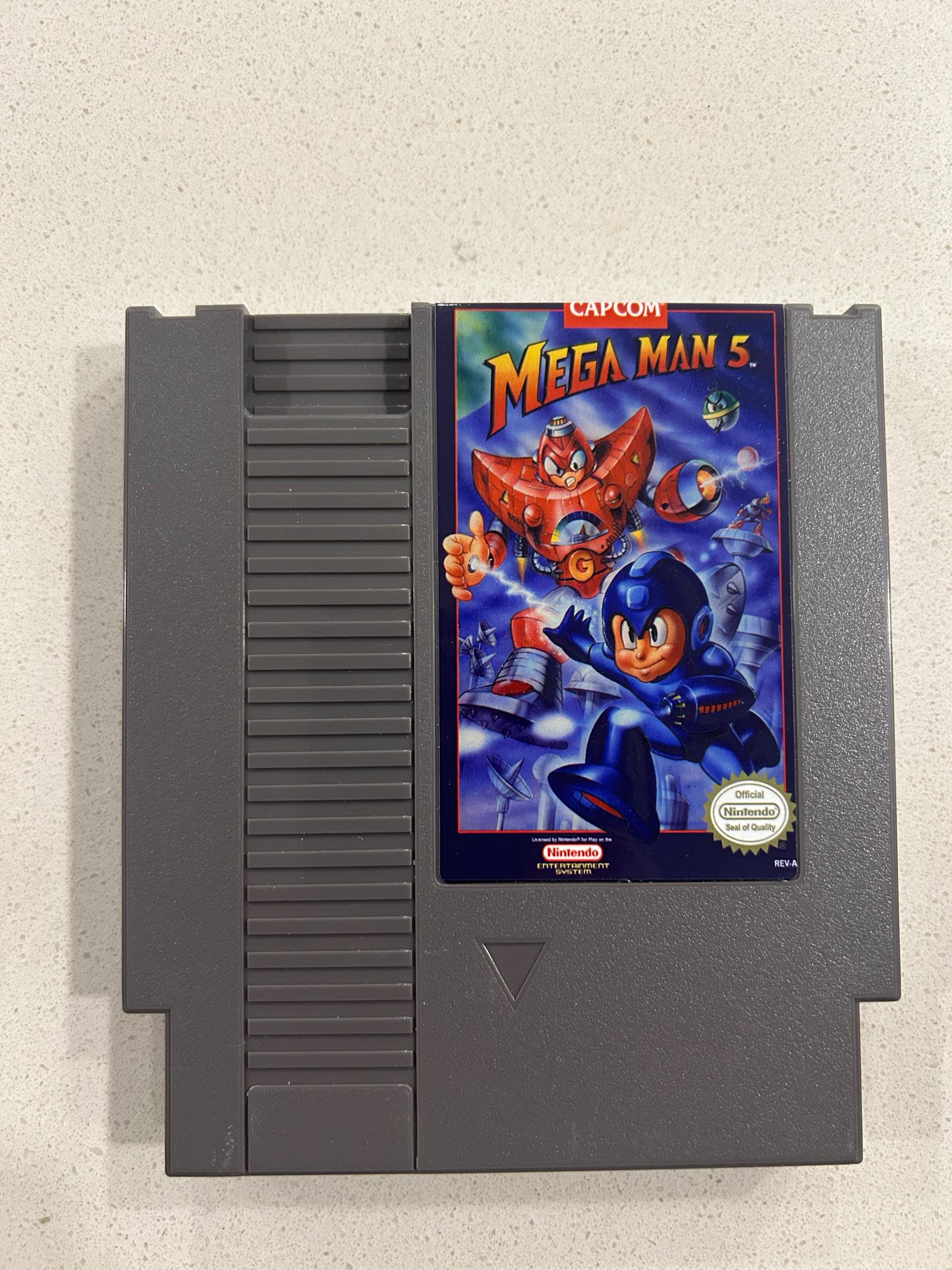 Mega Man 5 Nintendo NES Etsy